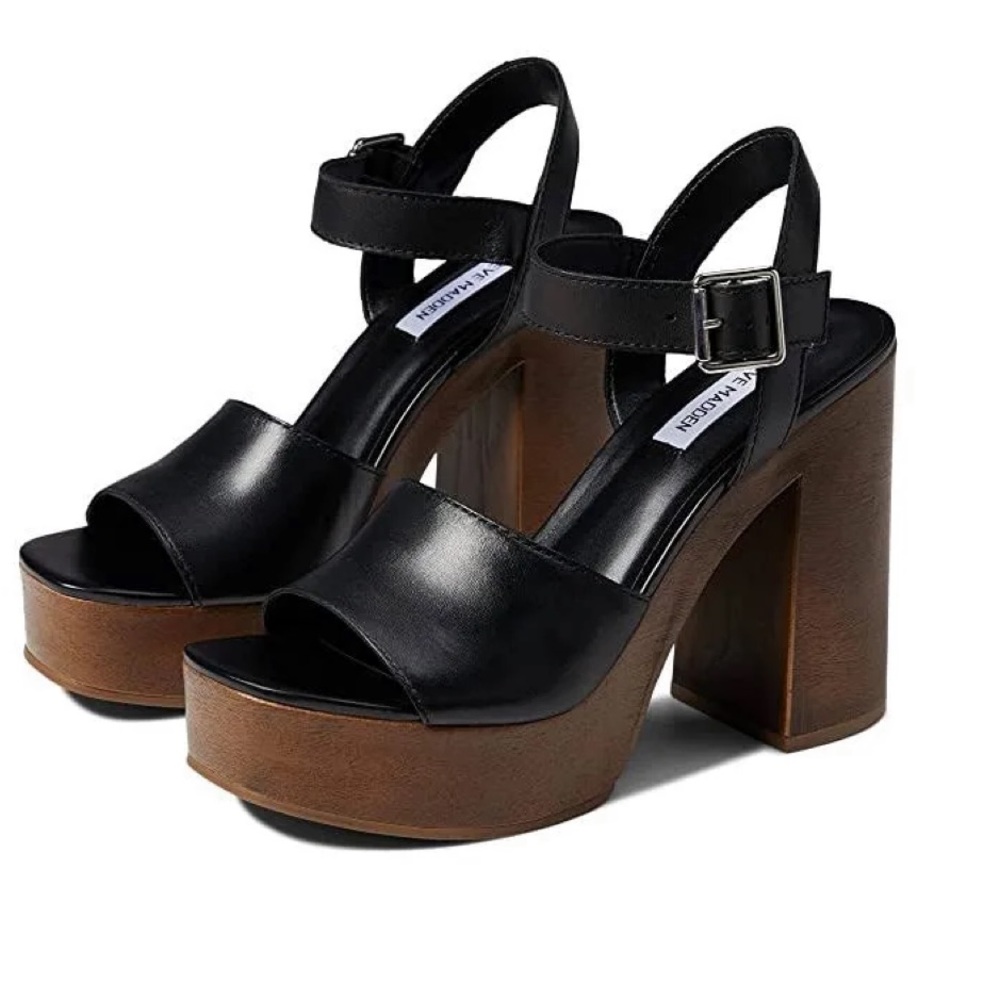 STEVE MADDEN Kye Platform Block Heels